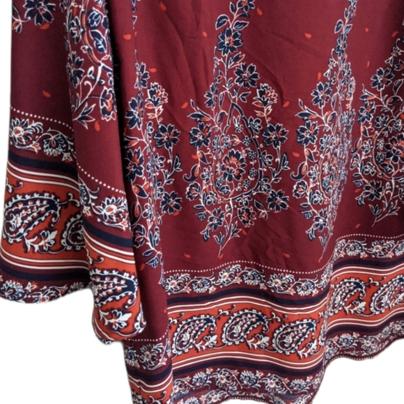 Xhilaration Boho Bell Sleeve Shift Dress ❤️✨ - Picture 11 of 11